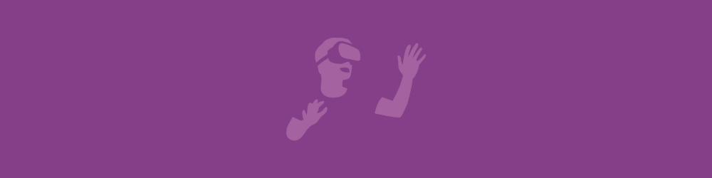 Visuel du livre de David Roplin Technologie Immersives, Clic éditions, collection, Je maîtrise. Couleur violette. 